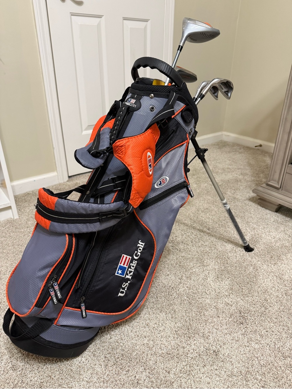 U.S. Kids Golf Ultralight 51 LEFT HANDED Junior Golf Set w/ Stand Bag